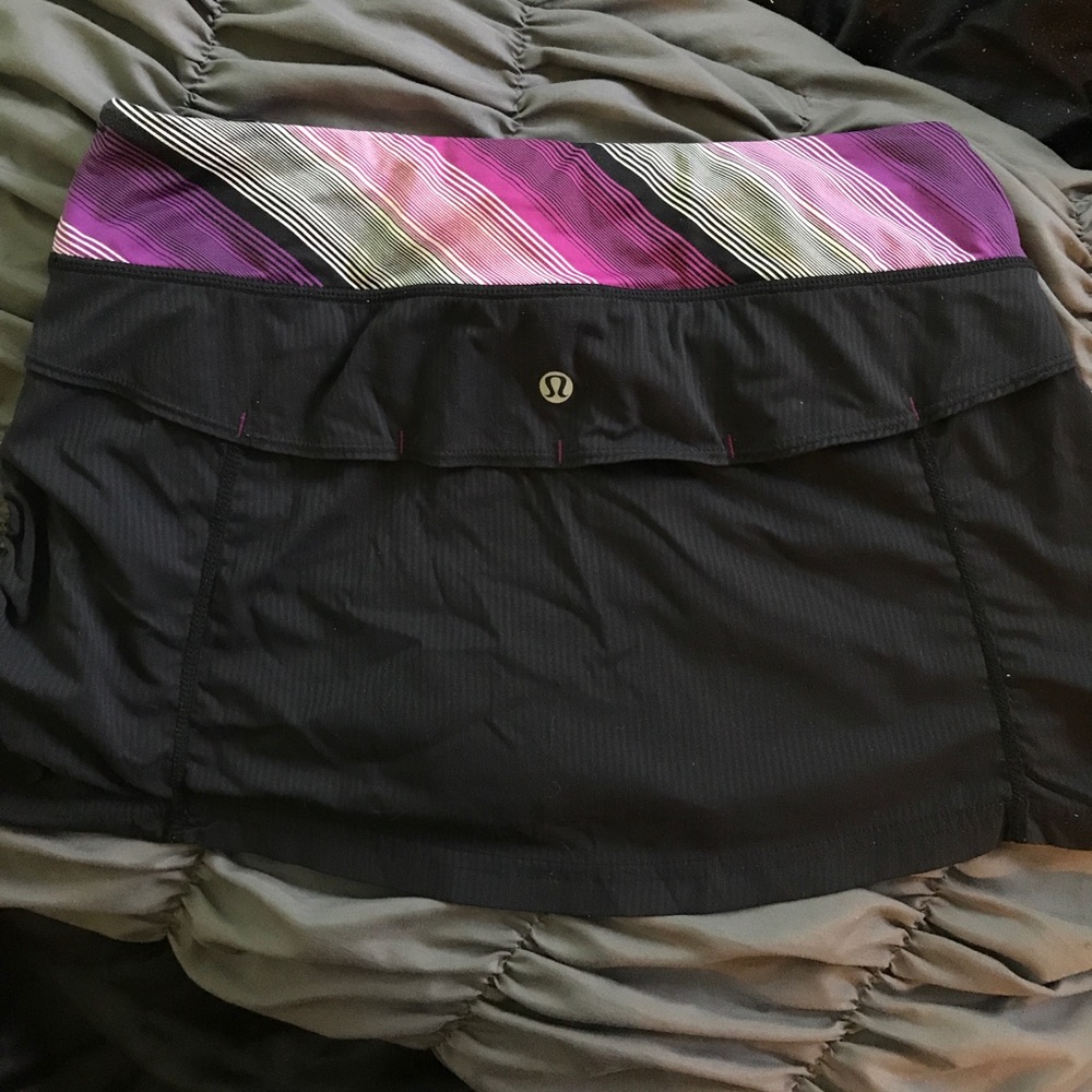 COPY - Lululemon mini workout skirt